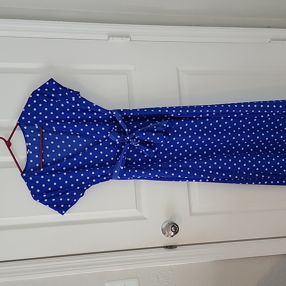 Blue Maxi Dress